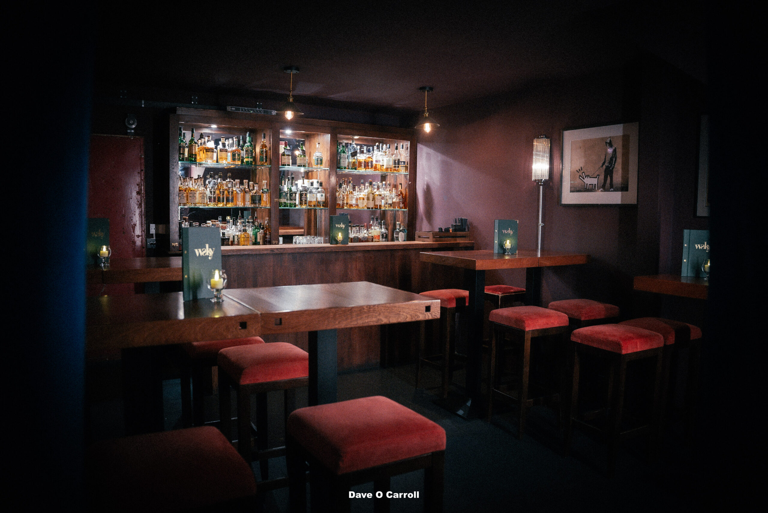 Private whiskey tasting area at The Wsky Bar, one of Dublin’s top corporate event venues, perfect for team-building and client hospitality.
